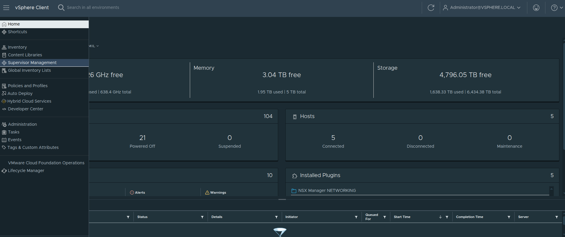 Supervisor activation wizard starting point.